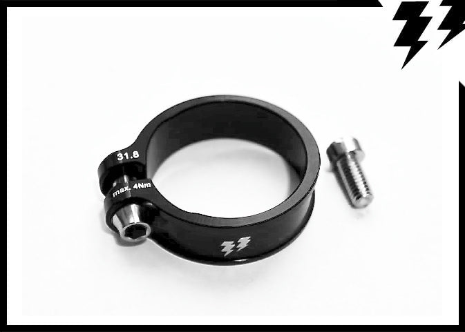 thumbnail image 2 of Weight Weenie Dream: OMNI Racer Carbon Seatpost Clamp – 34.9mm, JUST 6 Grams! 2 of 6