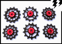 12t ceramic jockey wheels / pulleys for Sram 11 speed