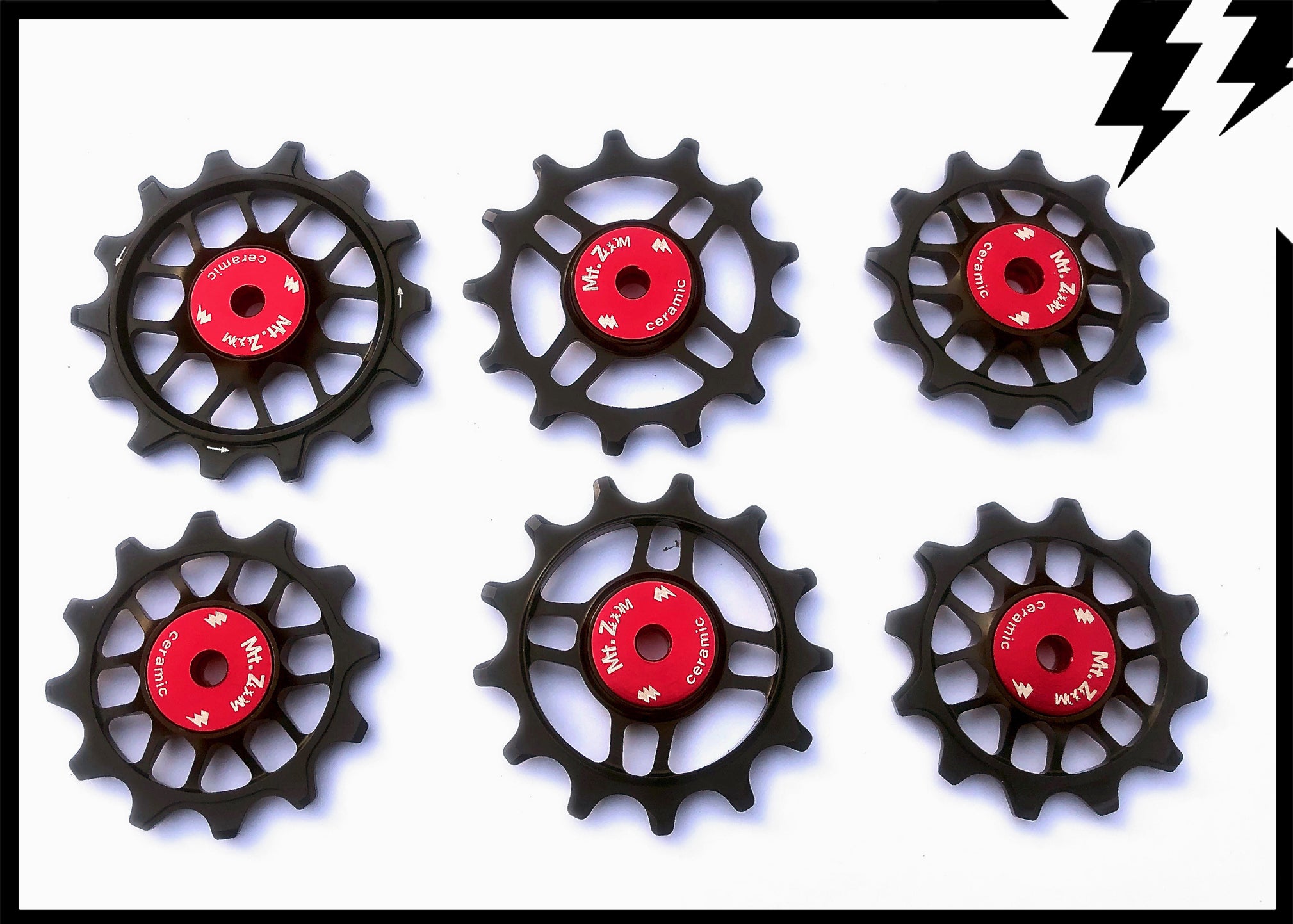 13t ceramic jockey wheels / pulleys for Shimano 12 speed – MT ZOOM