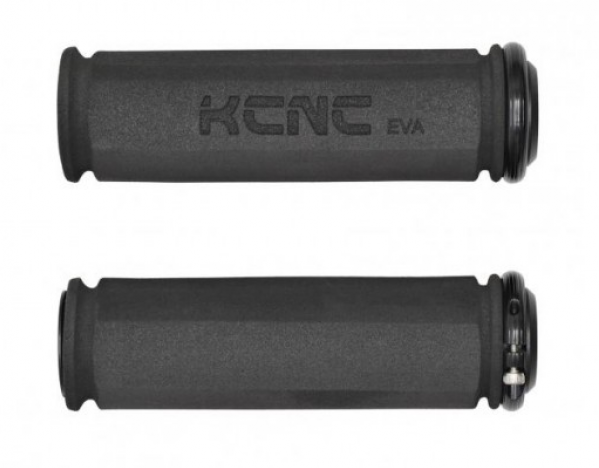 KCNC LIGHTWEIGHT CONTOURED FOAM GRIPS 12g - pair.