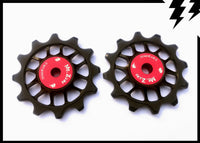 12t ceramic jockey wheels / pulleys for Sram 11 speed