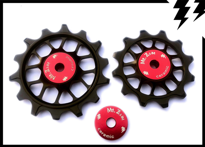 14t 12t ceramic jockey wheels pulleys for Sram Eagle 12 speed