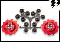 “BULLET PROOF” CERAMIC BEARING JOCKEY WHEELS 11T