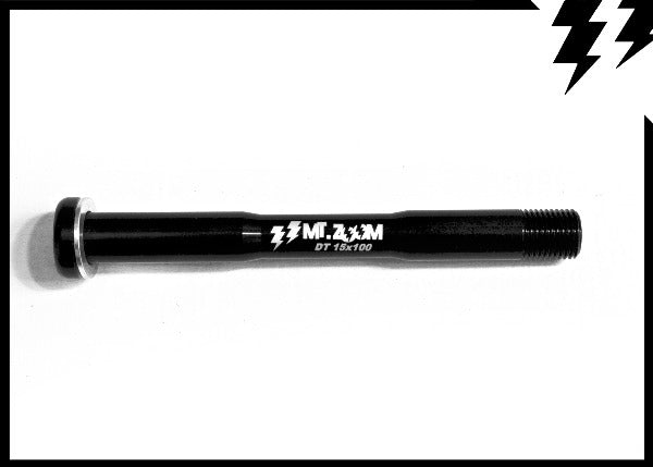 DT SWISS FRONT THRU AXLE 15x100mmx1.5mm L.142.5mm 34G (T15