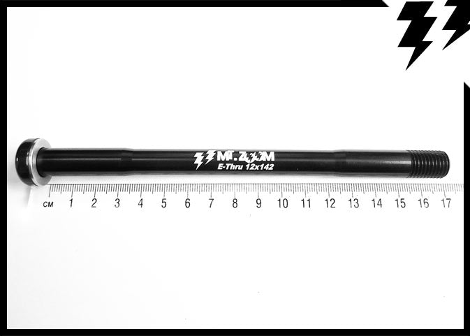 SHIMANO E-THRU REAR AXLE 12 X 142mm(axle) X 1.5MM L.170.5mm 39G (T6)