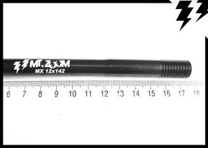MAXLE REAR THRU AXLE 12mm X 142mm(axle)/L. 172.5mm X 1.75MM 39G (T8)